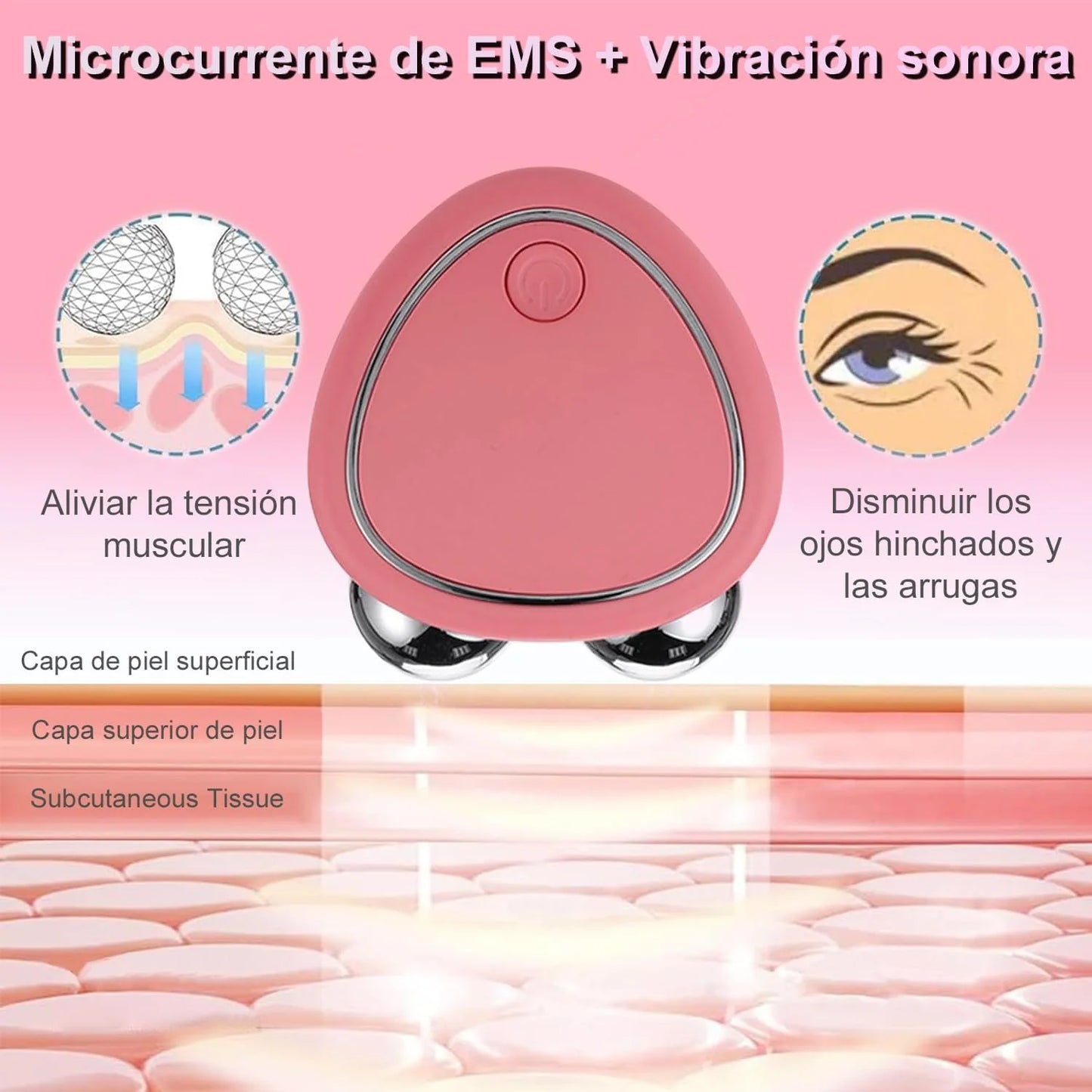 Masajeador facial eléctrico
