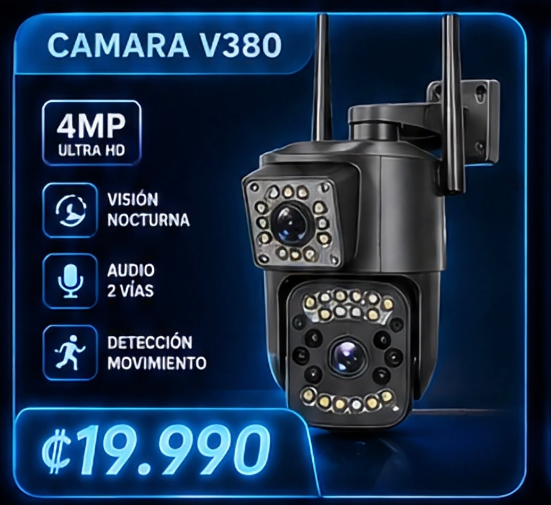 Cámara V380 4MP Ultra HD