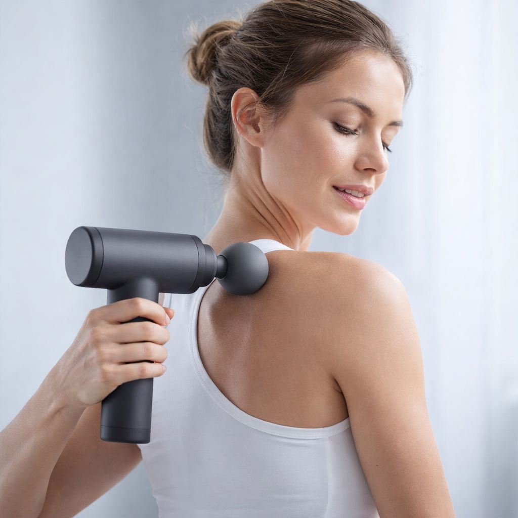 💆♂️ Pistola de Masaje Muscular – Massage Gun 💥