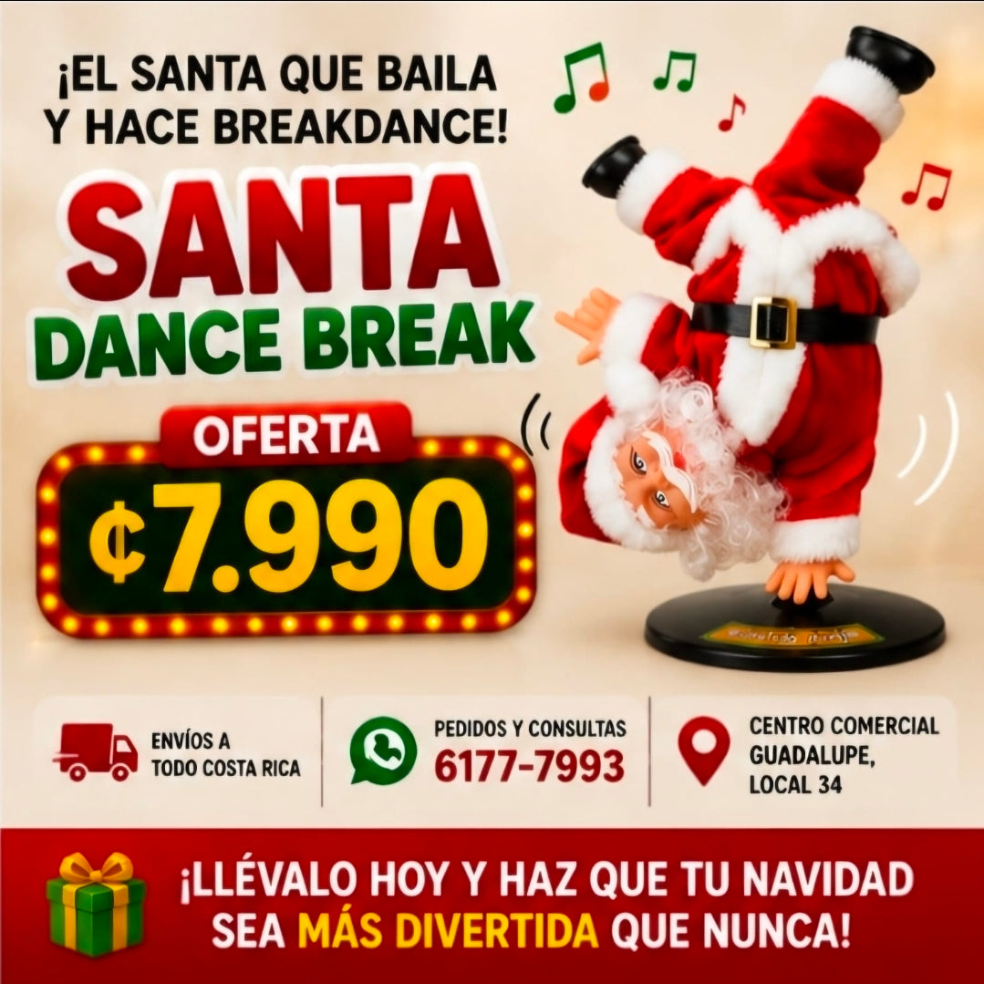 🎅🔥 SANTA DANCE BREAK – ¡EL SANTA QUE BAILA Y HACE BREAKDANCE!
