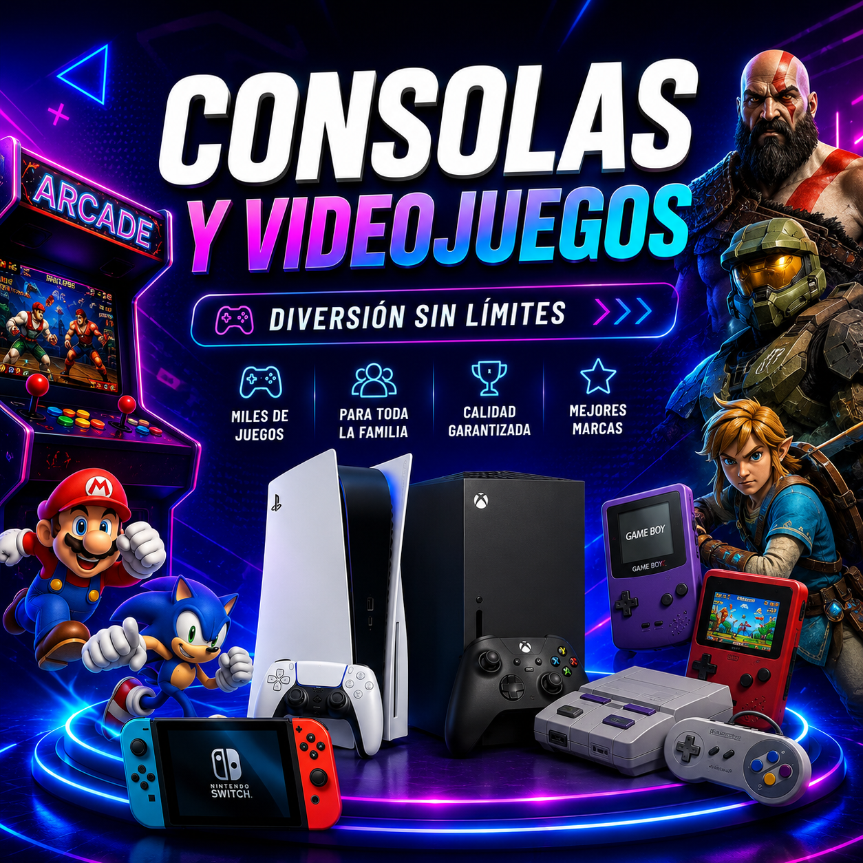 🎮 Consolas y Videojuegos 🕹️