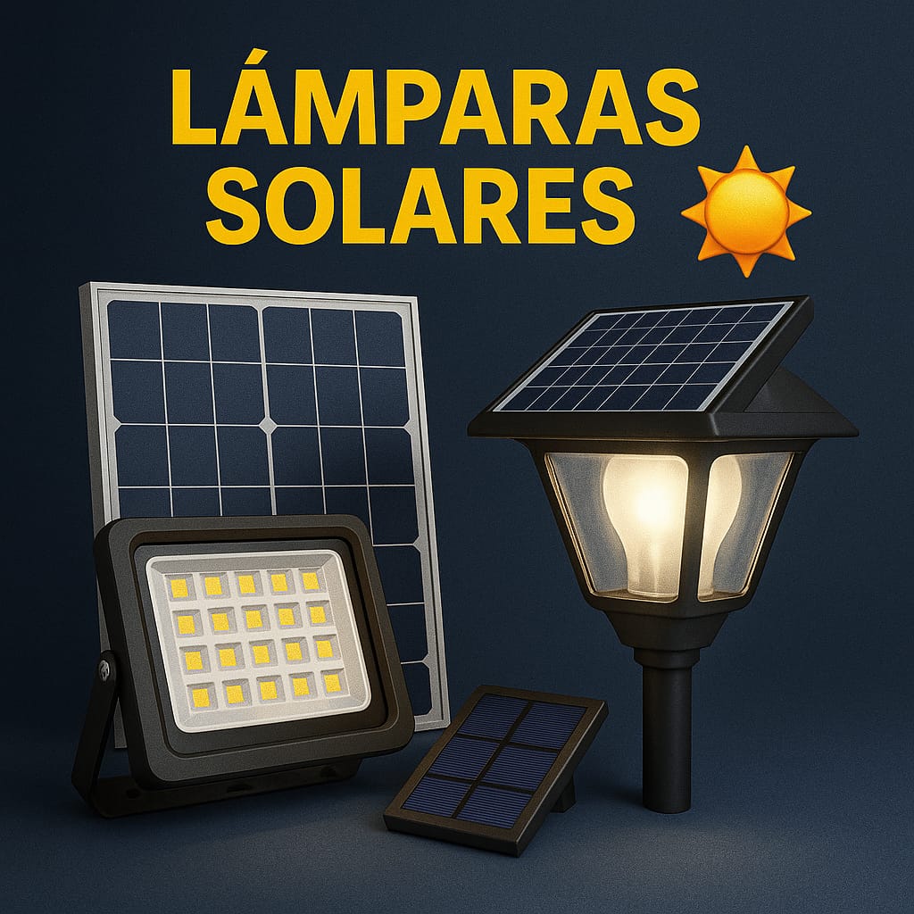 lamparas solares