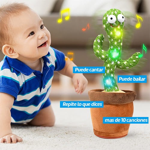 CACTUS QUE CANTA, BAILA Y REPITE+ENVIO GRATIS