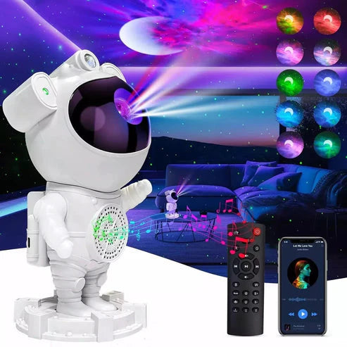 Astronauta Proyector Bluetooth Control