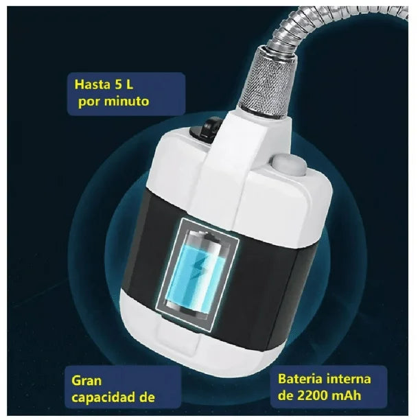 DUCHA PORTATIL RECARGABLE
