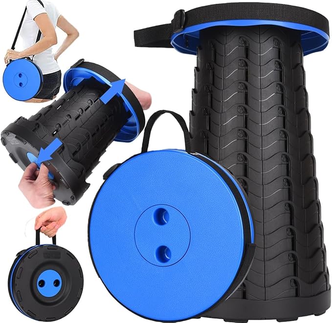 Banco Plegable Portátil – Súper Cómodo, Resistente y Liviano