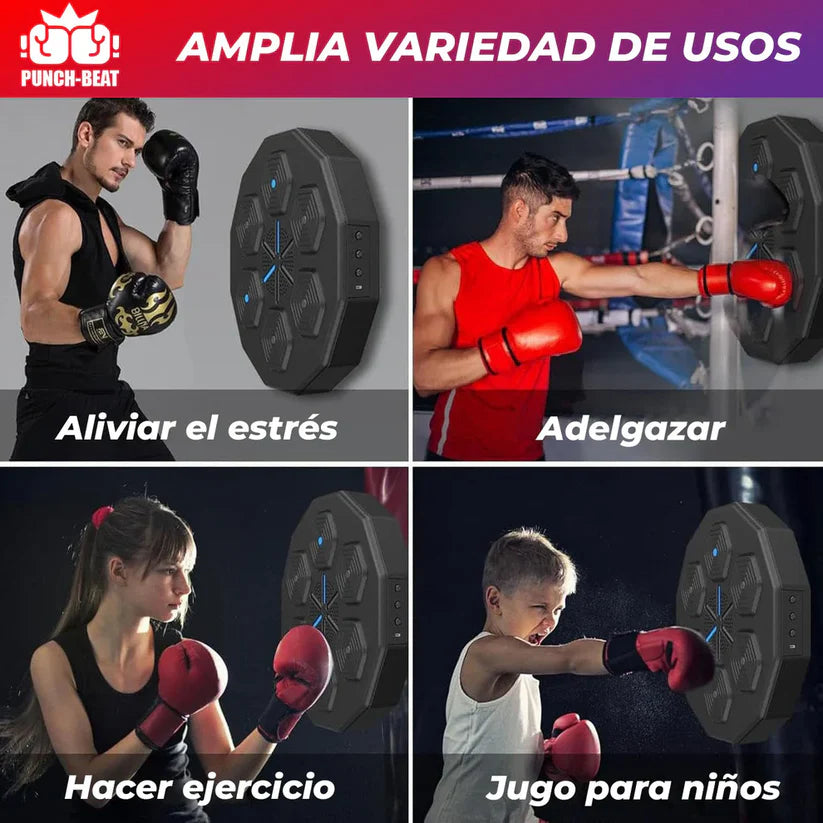 PunchBeat™ - Maquina de Boxeo entrena, diviértete y libera estrés desde casa