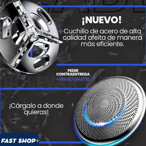 MINI AFEITADORA ELÉCTRICA USB PORTATIL