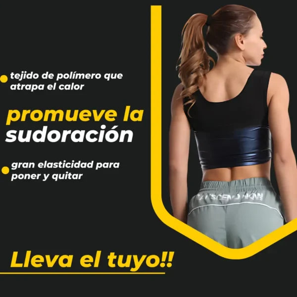 🔥 SlimSauna™ Camiseta Térmica Reductora Mujer