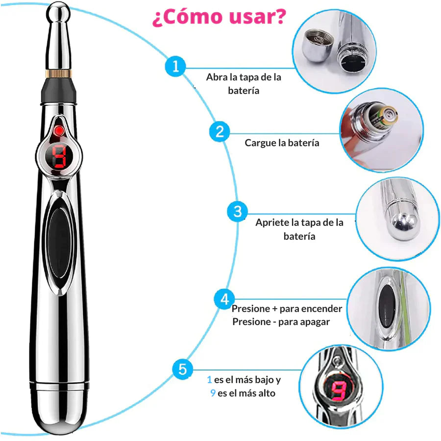 LAPIZ DE ACUPUNTURA 3 EN 1 ACUPEN-PRO™