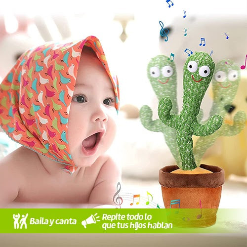 CACTUS QUE CANTA, BAILA Y REPITE+ENVIO GRATIS