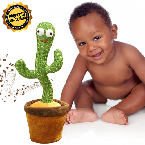 CACTUS QUE CANTA, BAILA Y REPITE+ENVIO GRATIS