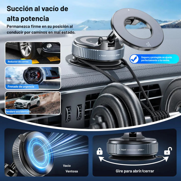 Soporte Magnético al Vacio