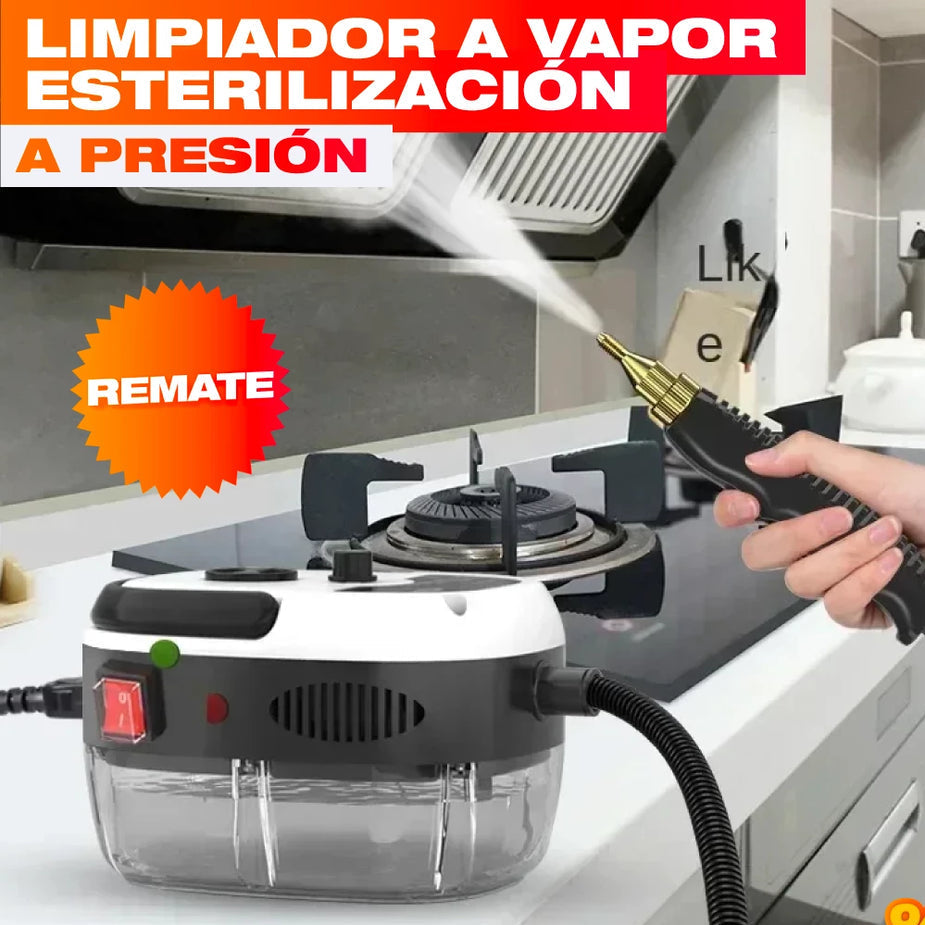 Limpiador a Vapor con Esterilización a Presión