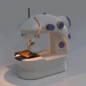 MINI MAQUINA DE COSER PROFESIONAL LILA PREMIUN
