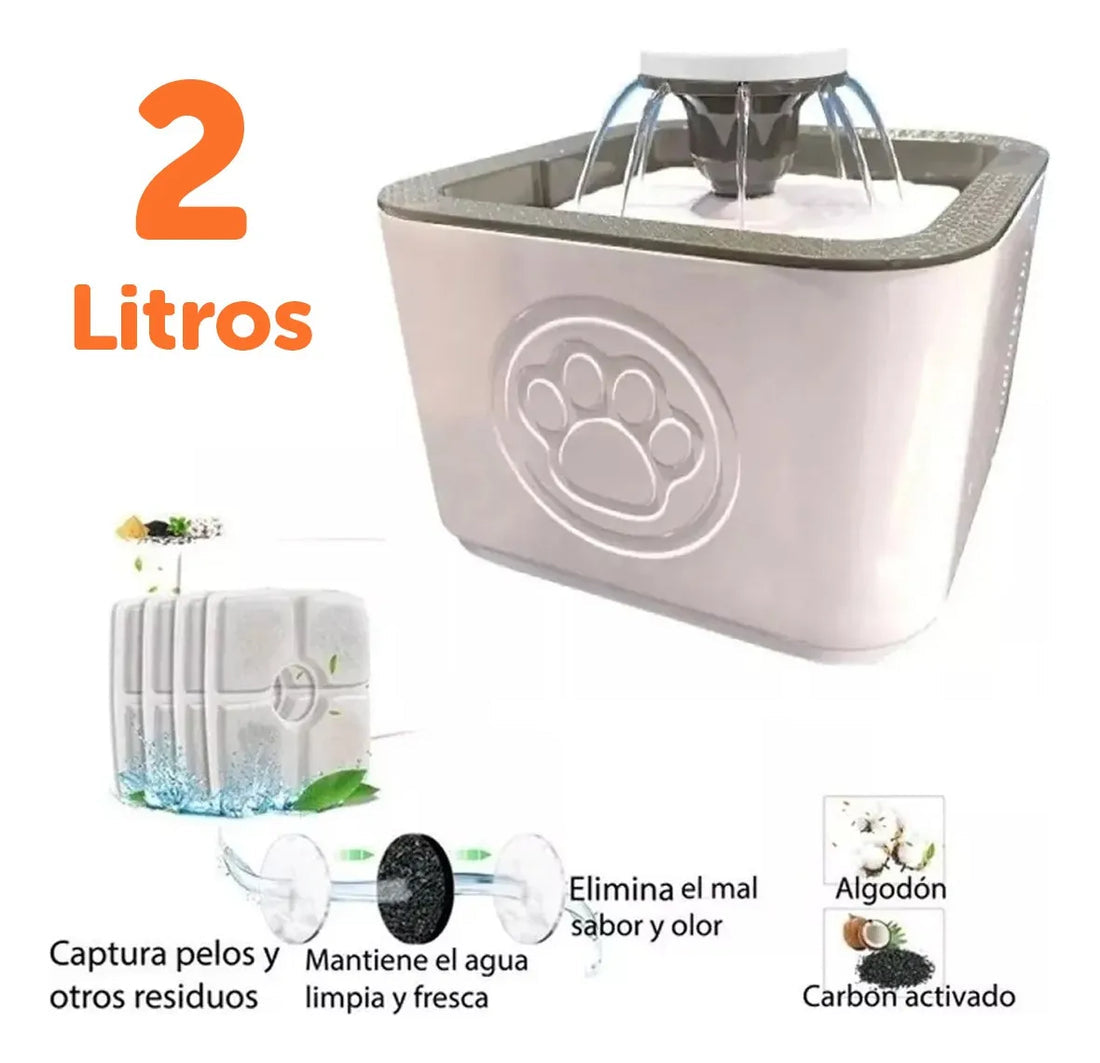 Fuente Bebedero Fuente De Agua Eléctrico Para Mascotas