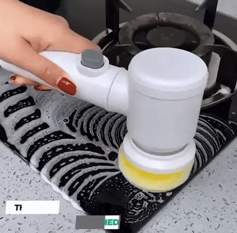 🧽 Cepillo Mágico Spin Brush – 5 en 1 Recargable