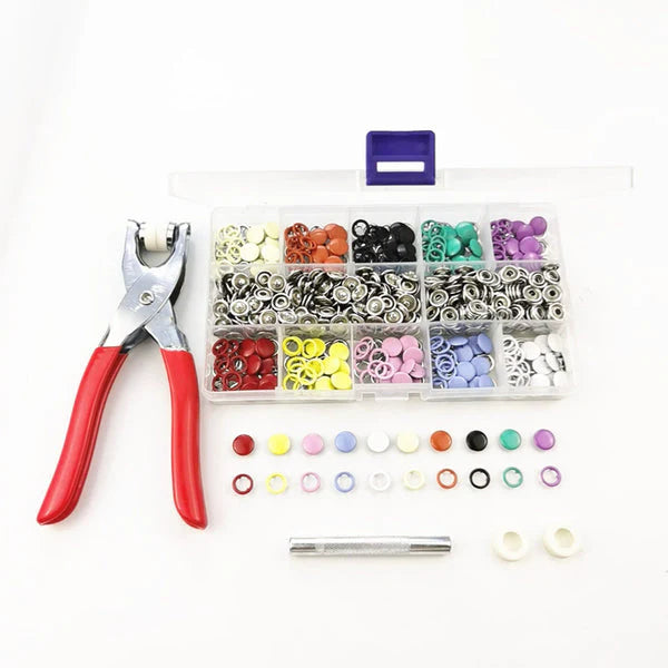 🎨 Kit de Remaches– Botones a Presión