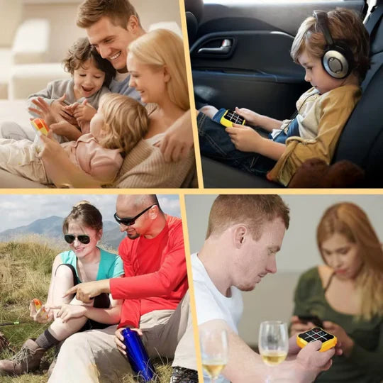 Juego Electrónico Tic Tac Toe 4 en 1