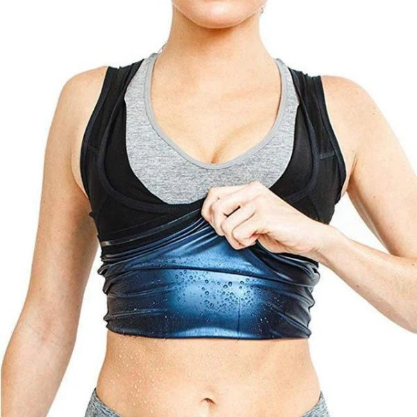 🔥 SlimSauna™ Camiseta Térmica Reductora Mujer