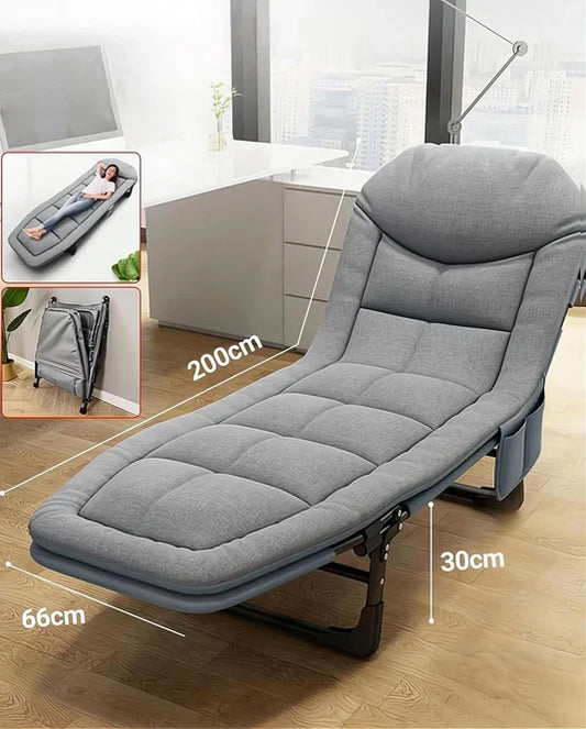 Tu cama extra, sin ocupar espacio 🛏️✨ ¡Se pliega en segundos!