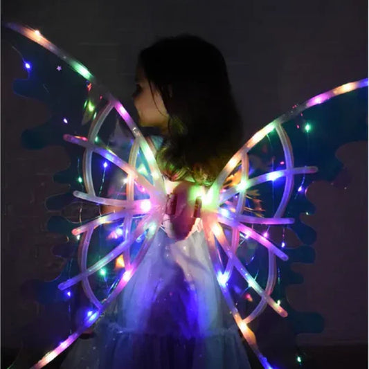 ALAS DE ÁNGEL LUMINOSAS