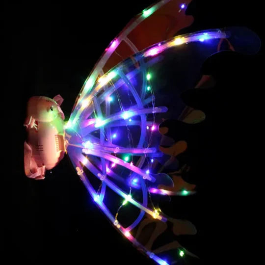 ALAS DE ÁNGEL LUMINOSAS