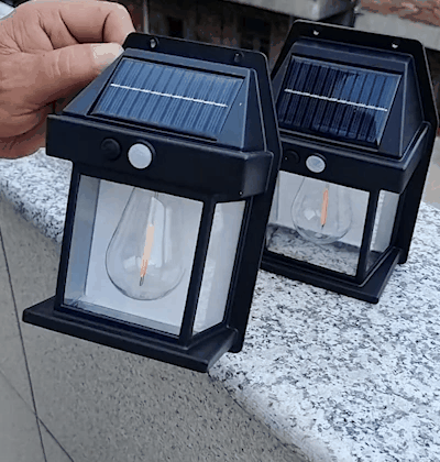 FAROL SOLAR IMPERMEABLE PARA EXTERIORES