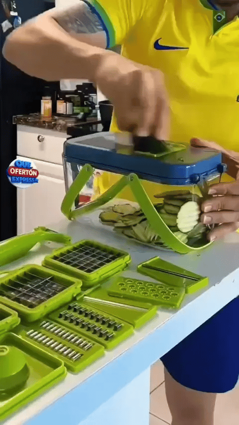 Cortador de verduras multifuncional 22 en 1