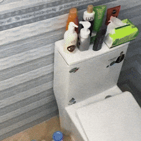 ESTANTE 3 NIVELES PARA BAÑO DELUX