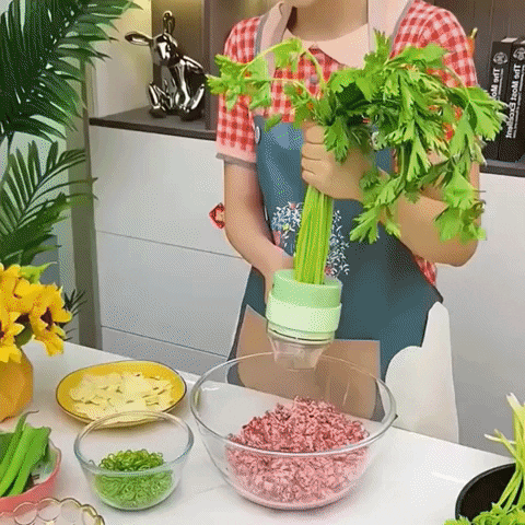 Cortador de Alimentos Eléctrico Portátil