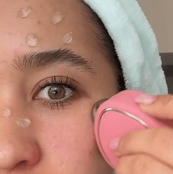 Masajeador facial eléctrico