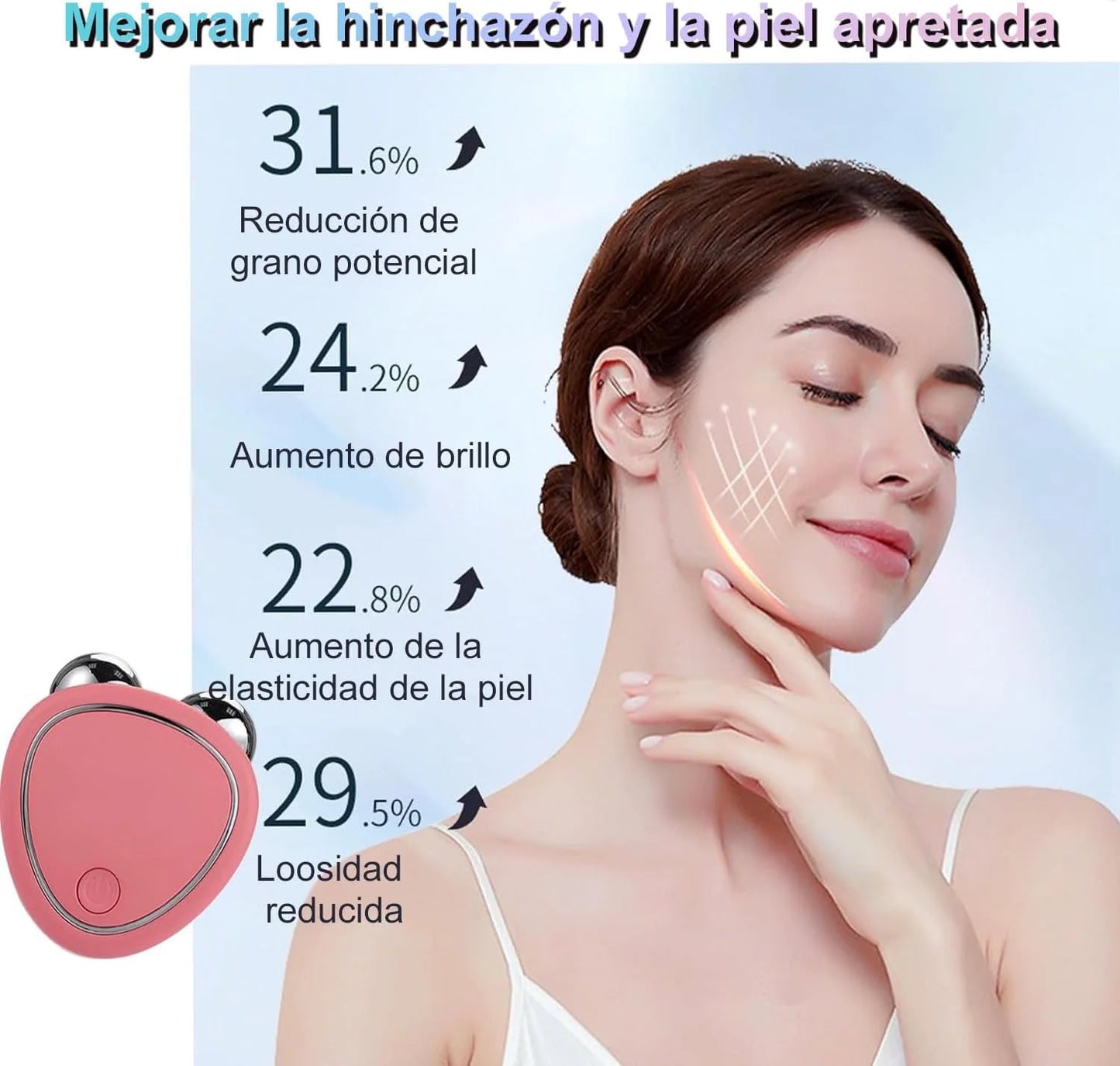 Masajeador facial eléctrico
