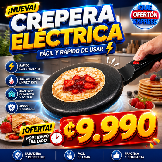 MAQUINA PARA HACER CREPAS