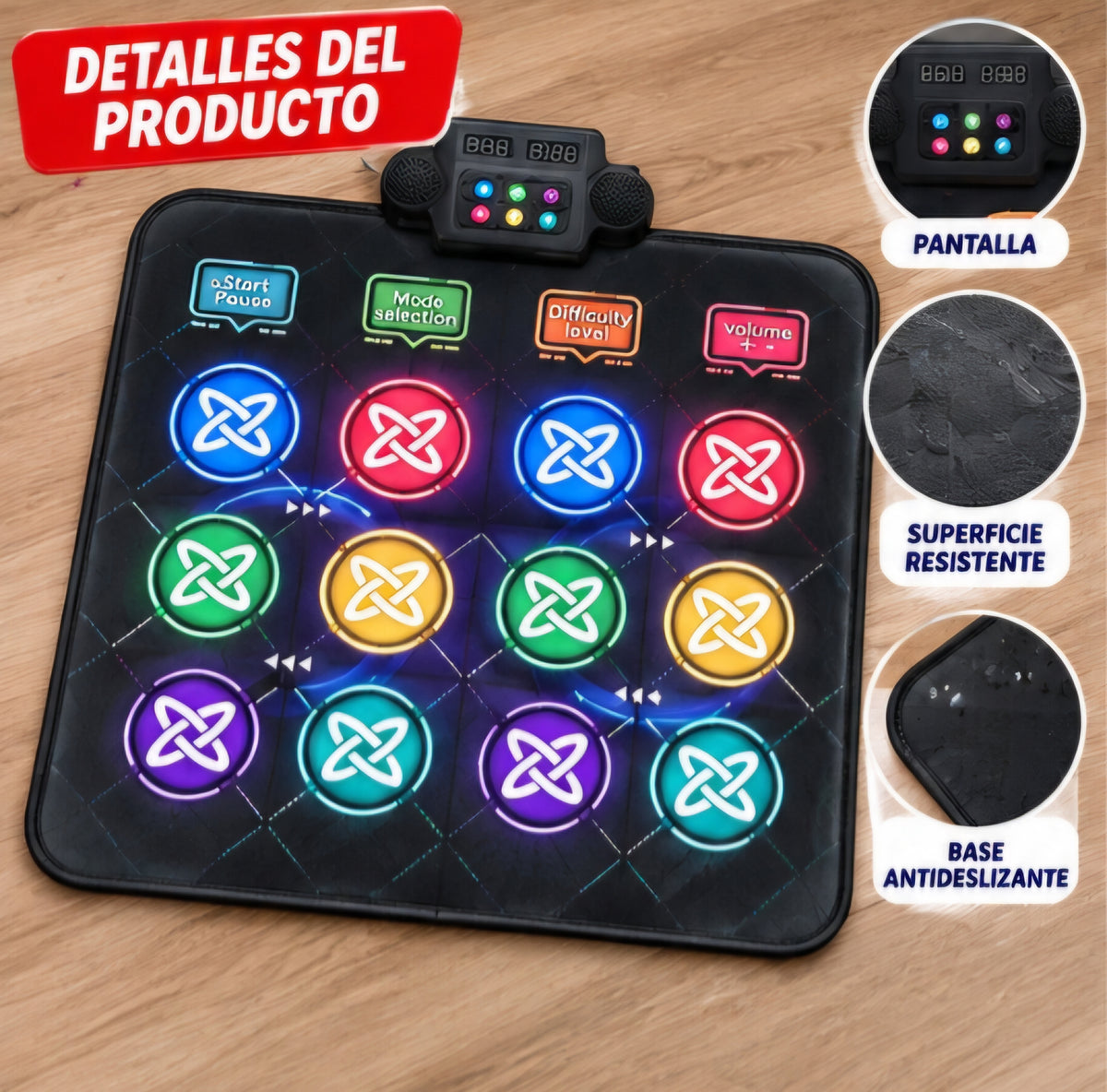 💃🎵 TAPETE DE BAILE – DANCING CHALLENGE PLAYMAT