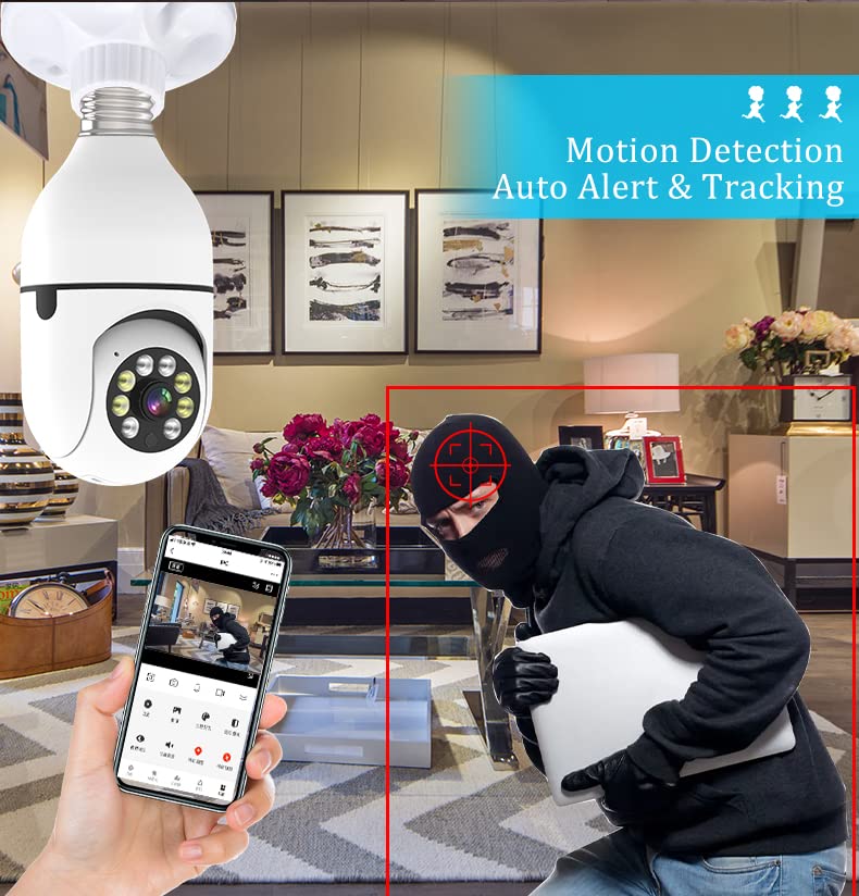 CAMARA BOMBILLO ROBÓTICA 360 VisionPro™