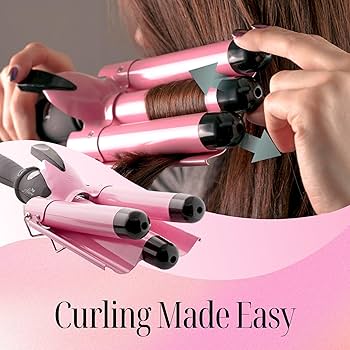 Plancha Rizadora Triple Barril – Ondas Perfectas en Minutos