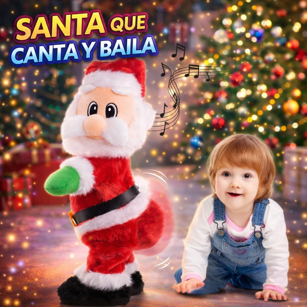 🎅🎶 SANTA QUE CANTA Y BAILA – El juguete navideño que enamora a los niños 🎶🎅