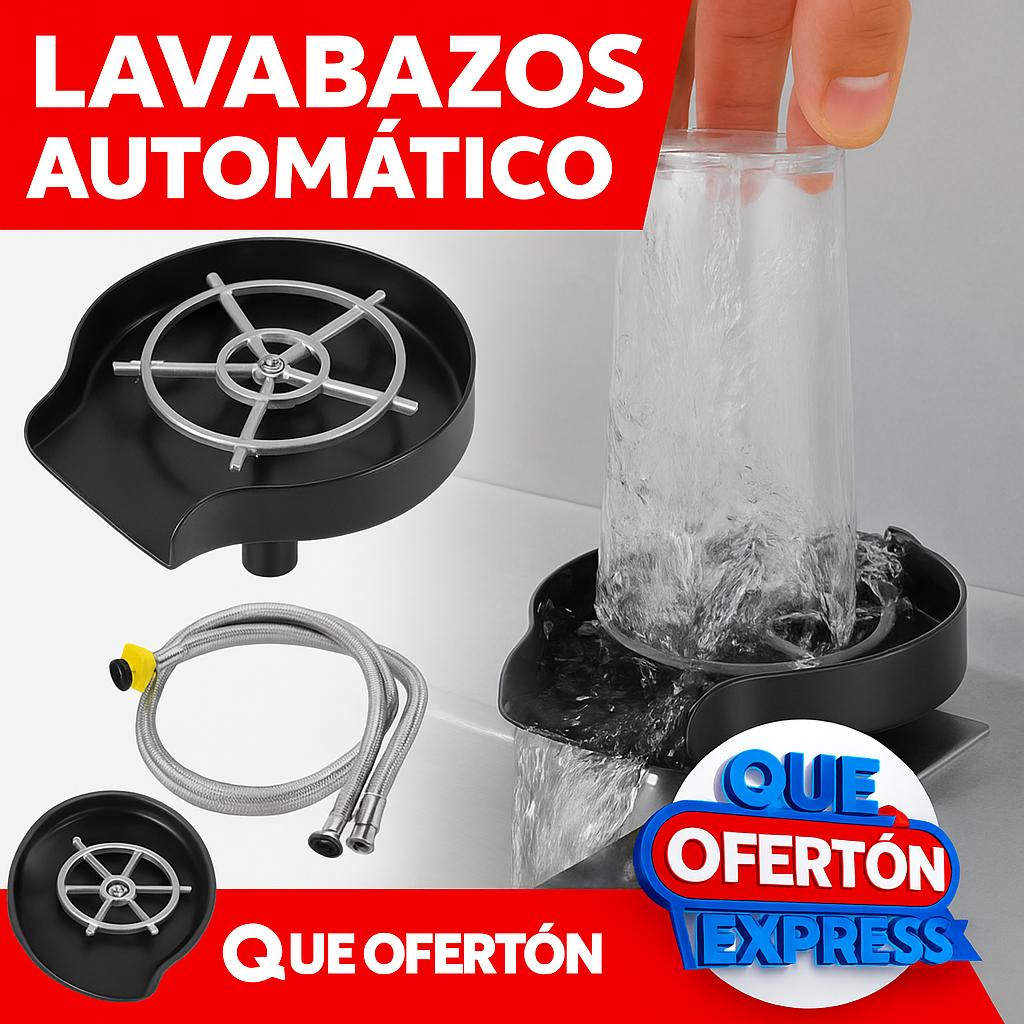 Lava vasos Lavadora automática de tazas de alta presión, Bar, cocina, cerveza, accesorio para fregadero