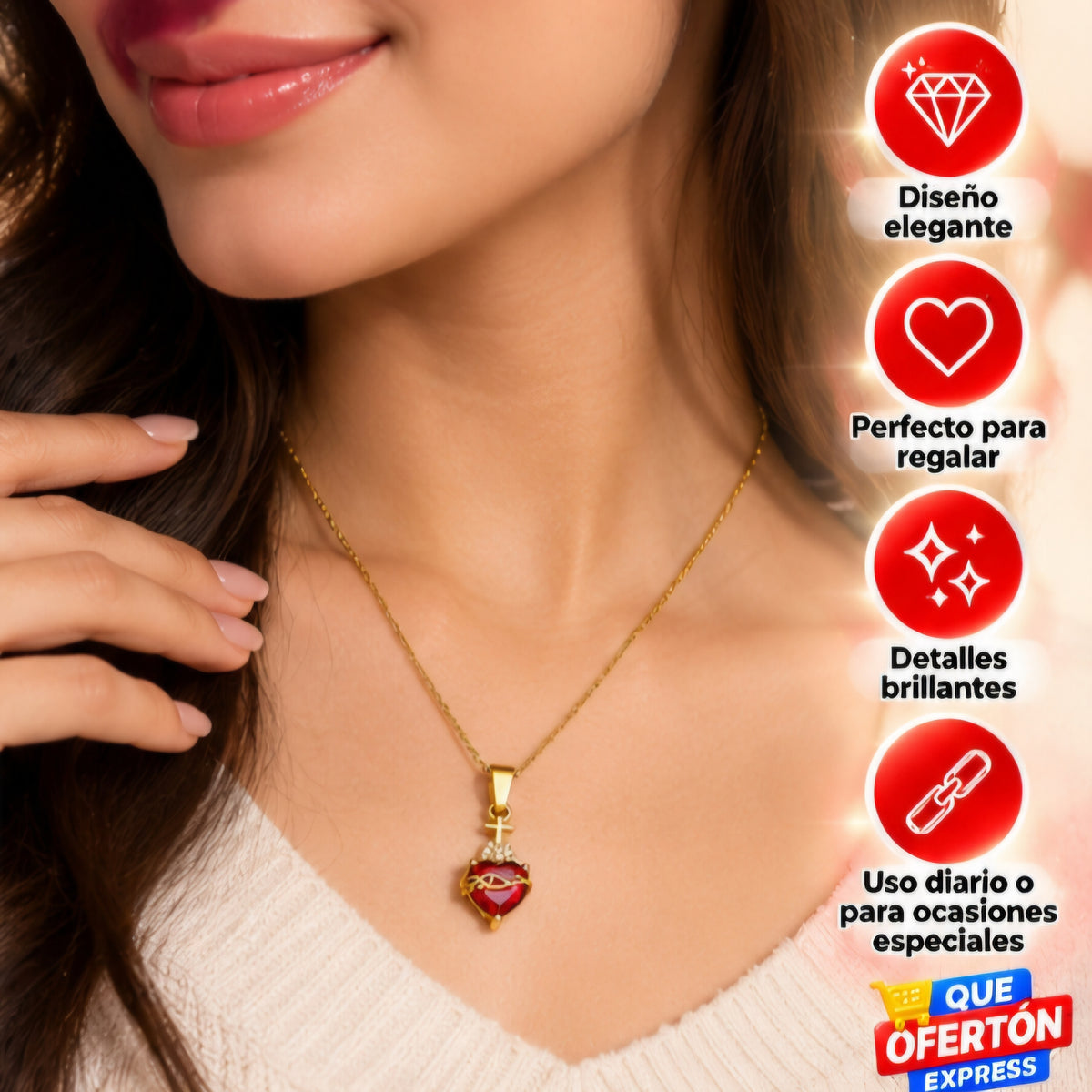 Collar Sagrado Corazón de Jesús