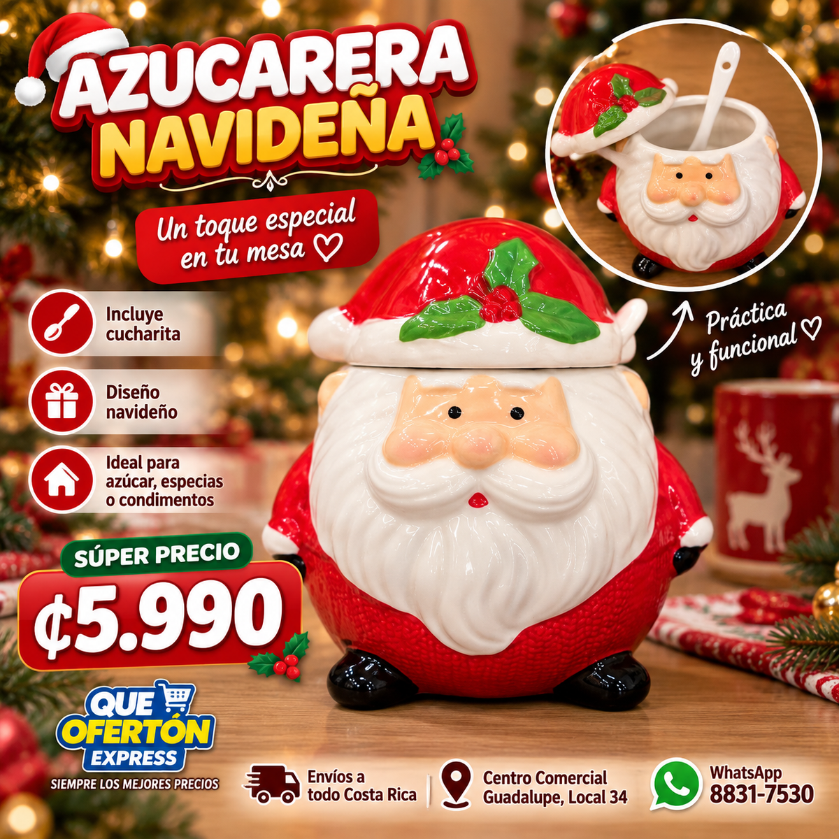🎅🍪 ¡Dale un toque especial a tu hogar esta Navidad!