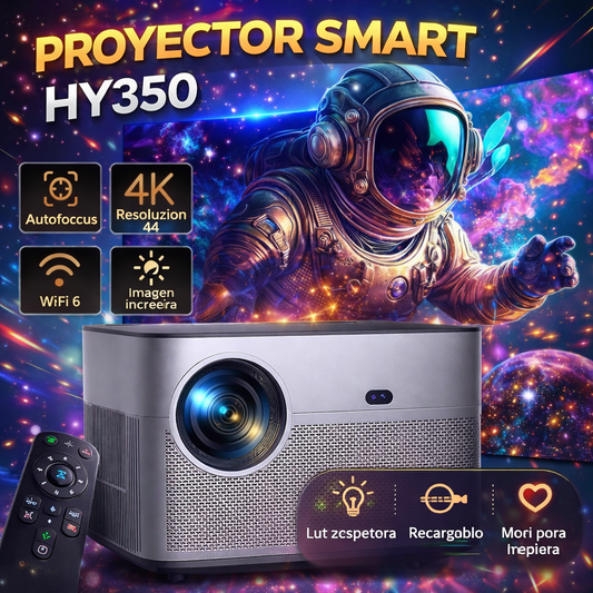 📽️🚀 PROYECTOR SMART HY350 – CINE EN CASA A OTRO NIVEL 🚀📽️