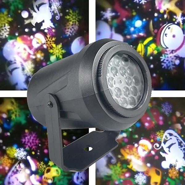 PROYECTOR DE LUCES NAVIDEÑO🎅🎄