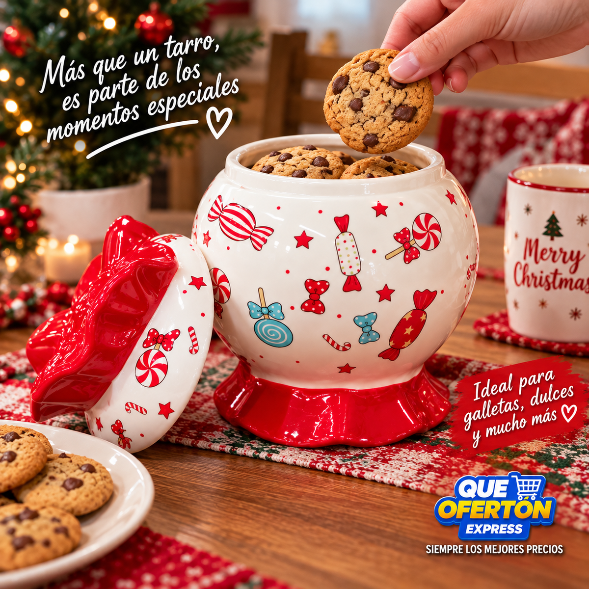 🎄🍪 TARRO GALLETERO NAVIDEÑO 🍬✨