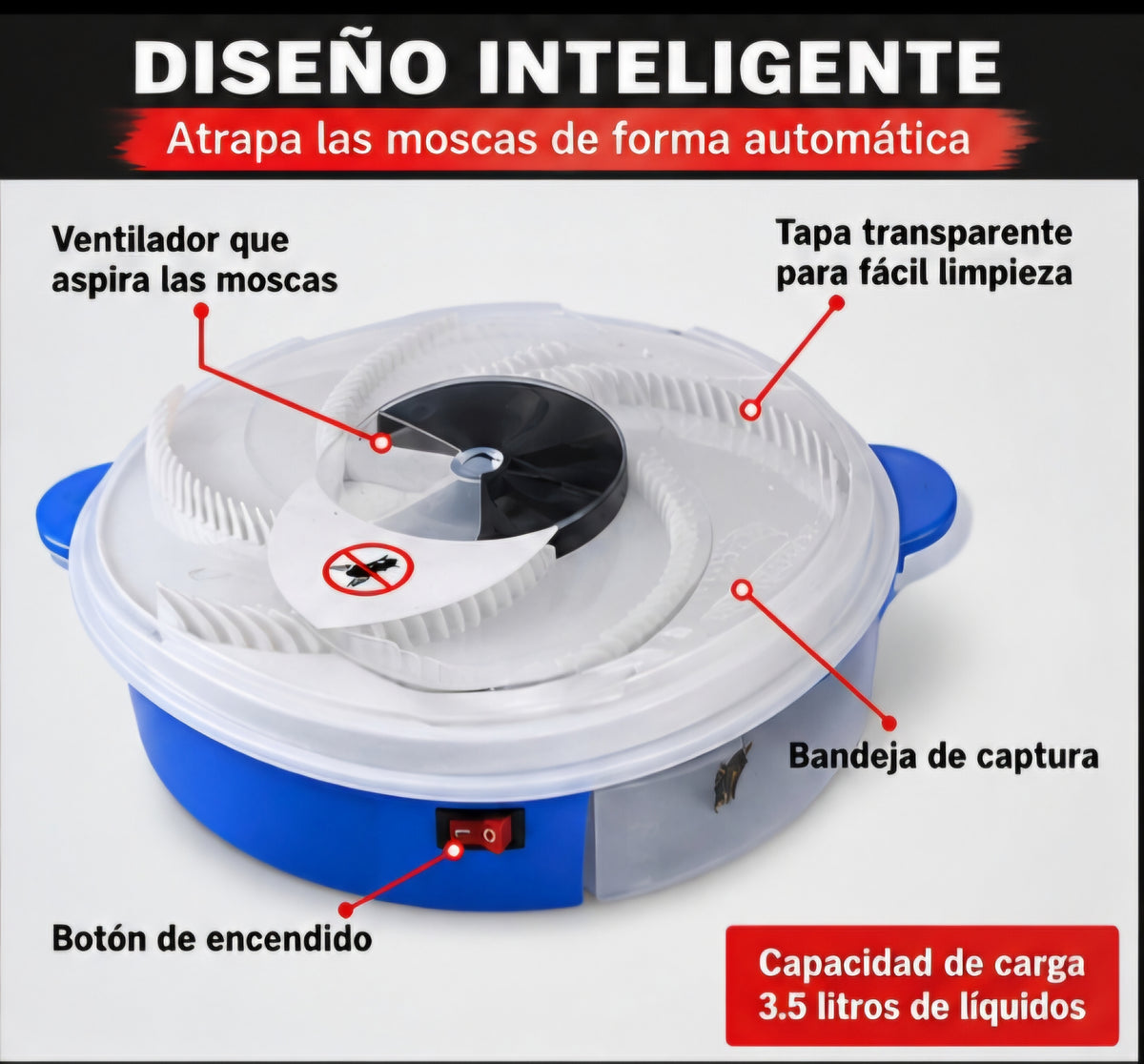 🪰✨ TRAMPA ELÉCTRICA PARA MOSCAS