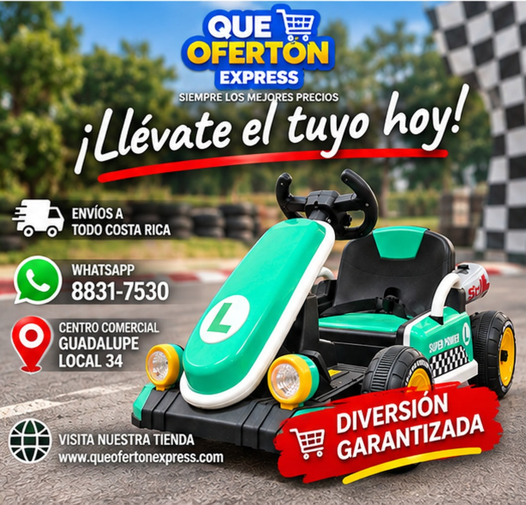 🏎️💨 ¡GO KART INFANTIL! 🏁