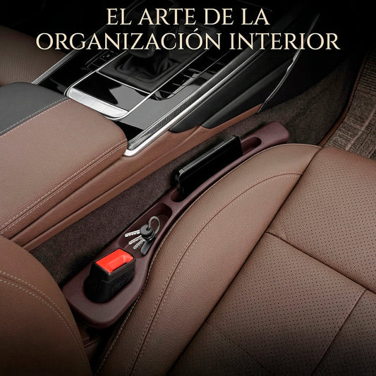 🚗 SEATGUARD PRO™ PROMO 2 x 1 - Relleno de Espacio para Asientos de Auto con Organizador
