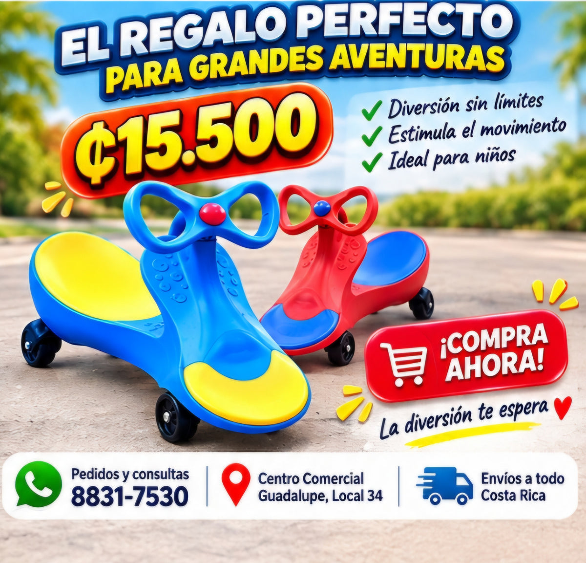 Carro Plasmático Infantil