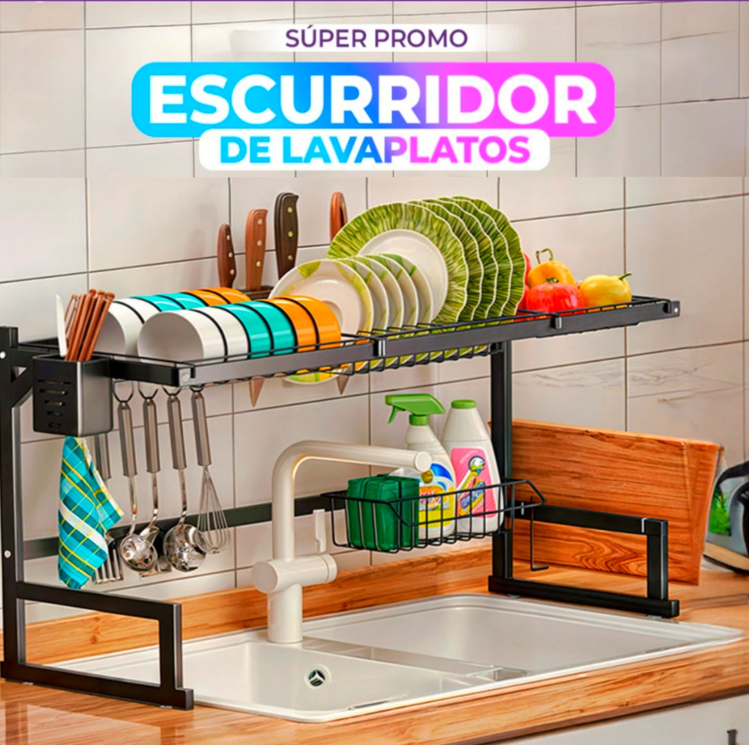 Escurridor de Platos - para el fregadero KitchenClean