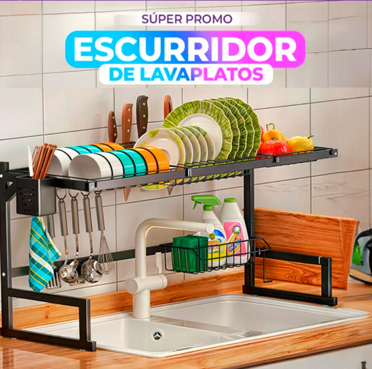 Escurridor de Platos - para el fregadero KitchenClean